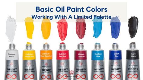 Basic Oil Paint Colors - Working With A Limited Palette in 2022 ...