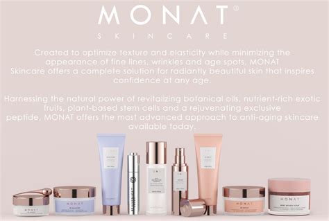 Monat Skincare Line Skin Care Monat Monat Hair