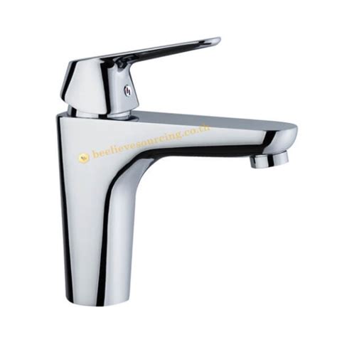 Kf 30 610 50 Karat Faucet ก๊อกเดี่ยวอ่างล้างหน้าก้านโยก ไม่มีป๊อบอัพ