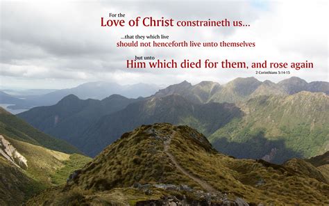 2 Corinthians 514 15 Free Nature And Bible Desktop Background