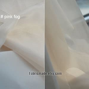 100 Silk Fabric Nude Pink Tone Light Weight Sheer Organza Silk For Desinger Dress Fabric