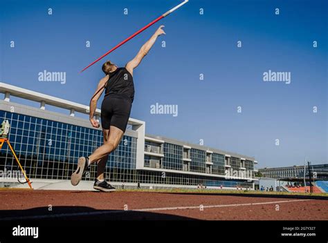 Athletics Javelin Throw Hi Res Stock Photography And Images Alamy