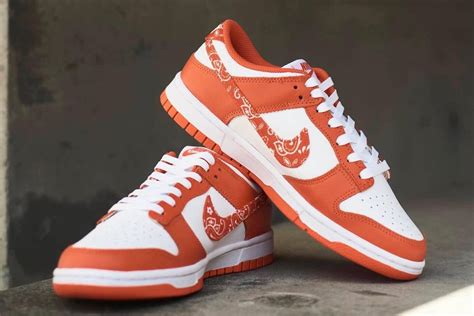 【スニダンで購入可】62・63発売 Nike Wmns Dunk Low Ess Paisley Pack 抽選定価販売店舗まとめ