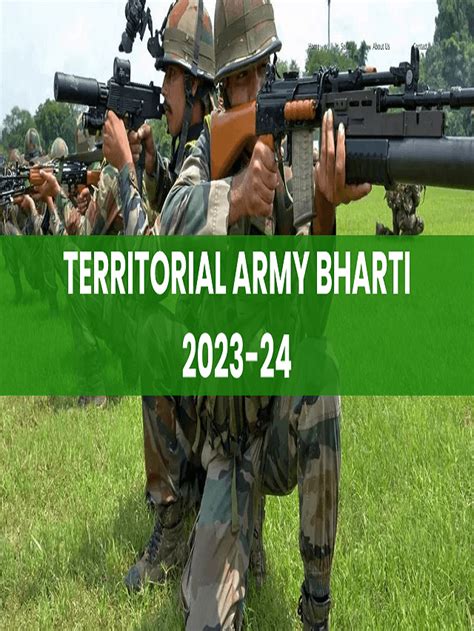 Territorial Army Bharti Sarkari New Job