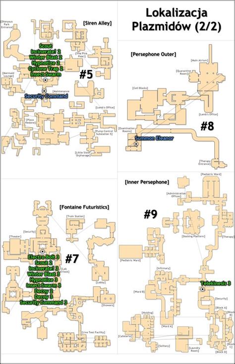 Plazmidy Mapki Porady Do Bioshock Bioshock Poradnik Do Gry