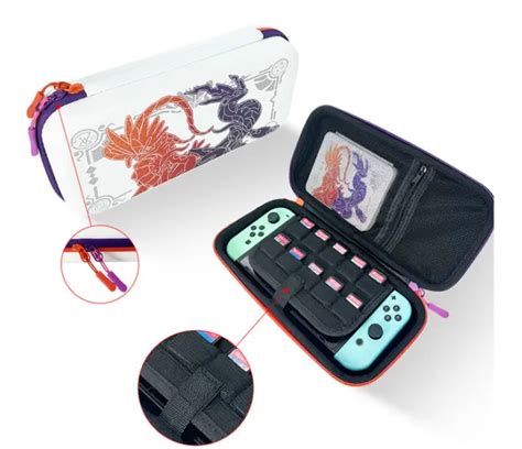 FOR NINTENDO SWITCH Oled Pokemon Scarlet Violet Theme Storage Bag Game