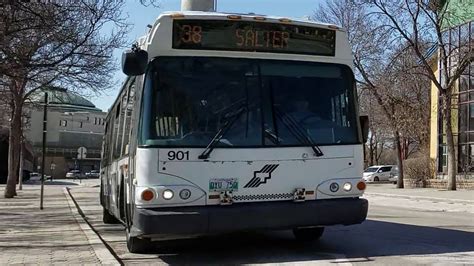 Riding Winnipeg Transit D I On Route Salter Youtube