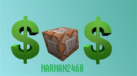 Currency In Minecraft Using Command Blocks Youtube