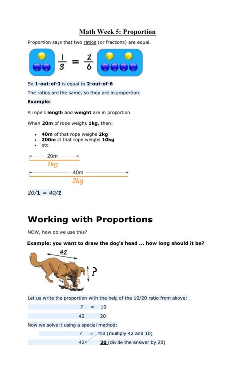 Math Partitive Proportion