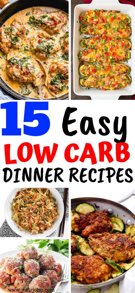 15 Delicious Low Carb Dinner Recipes That Ll Have You Salivating Juelzjohn