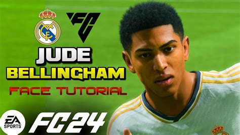 EA FC 24 JUDE BELLINGHAM FACE TUTORIAL CREATION LOOKALIKE PRO CLUBS