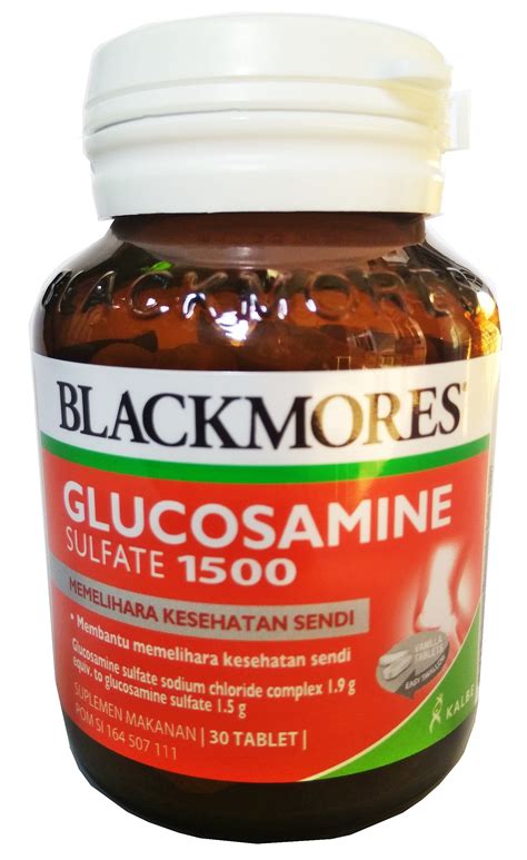 Blackmores Glucosamine Sulfate Mg Isi Tablet Lazada