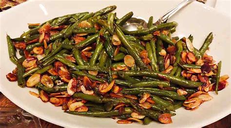 haricot vert almondine