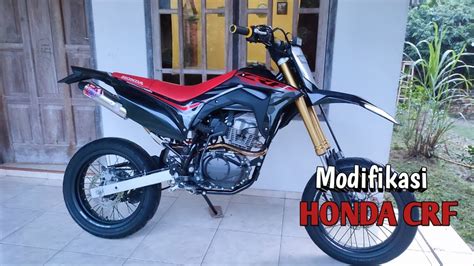 Review Modifikasi Honda Crf L Supermoto Terbaru Modifikasi