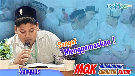 Suryulis Mandi Yang Di Sunatkan Musabaqah Qiraatul Kutub Mqk