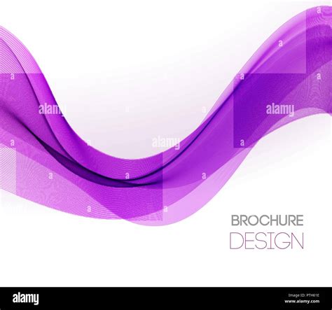 Abstract Purple Wave Background Stock Vector Images Alamy