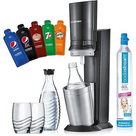 Sodastream Crystal Umsteiger Trinkwassersprudler Zum Sprudeln Von