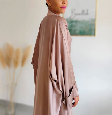 Ensemble Opale deux pièces en satin pur nude MaisonMyrath