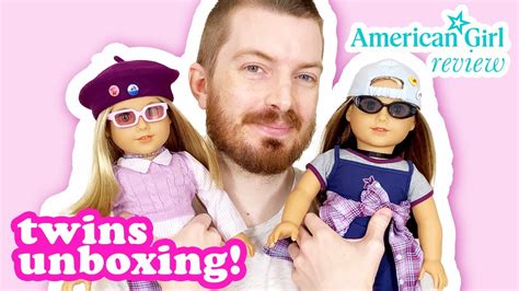 Unboxing New American Girl Doll Twins Nicki And Isabel Hoffman