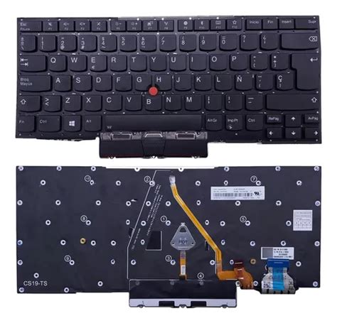 Teclado Lenovo Thinkpad X Carbon Gen Th Espa Ol Cuotas Sin Inter S