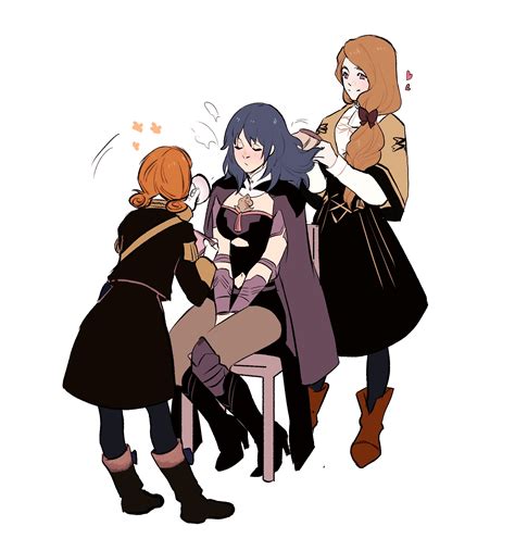 Byleth Byleth Mercedes Von Martritz And Annette Fantine Dominic Fire Emblem And 1 More