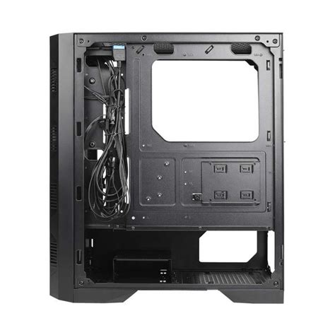 Raidmax MESHIAN X616 ARGB Tempered Glass Mid Tower ATX Case Black