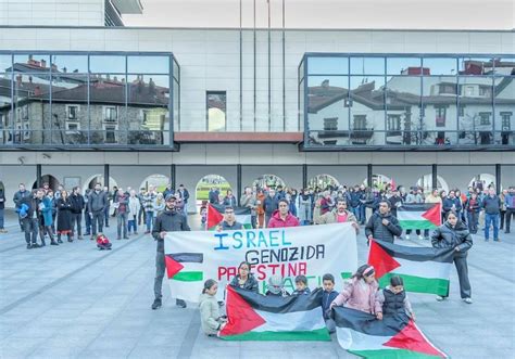 Lasarte Manifestación a favor del pueblo palestino El Diario Vasco