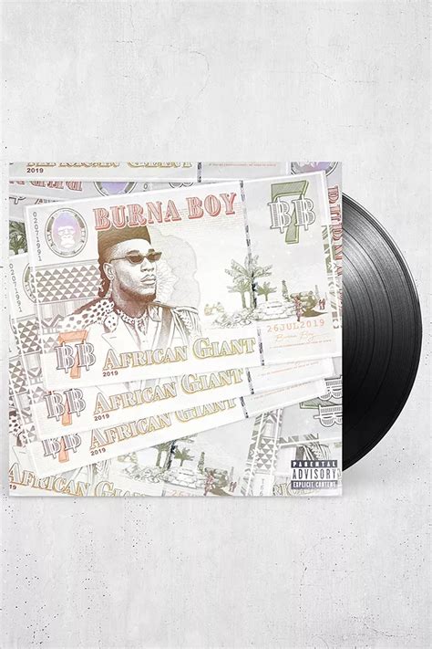 Burna Boy - African Giant LP | Urban Outfitters UK