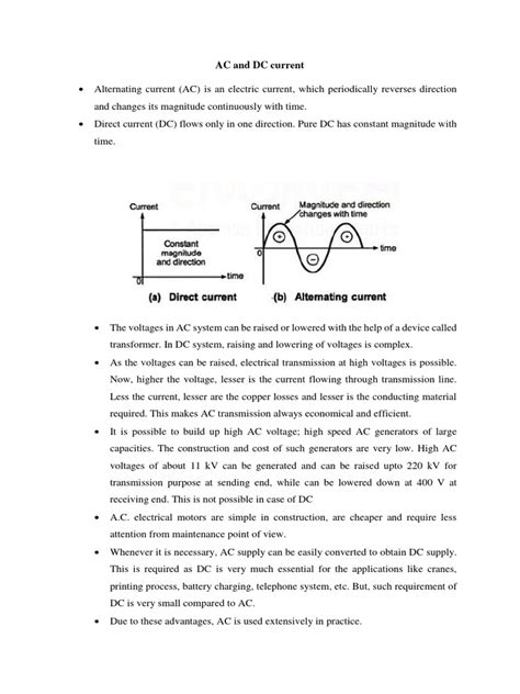 2 Ac Vs Dc Current Pdf