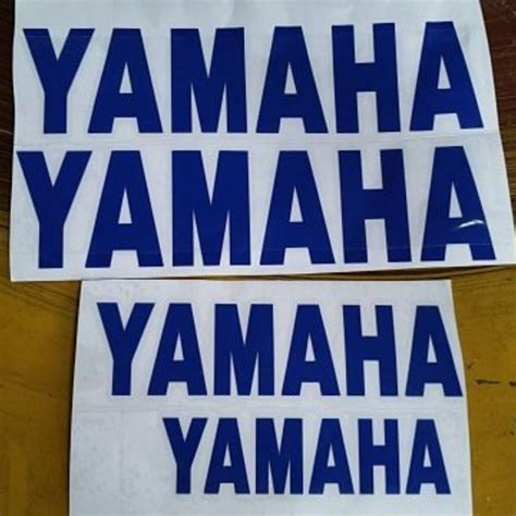 Yamaha Sticker One Set Original Design Shopee Malaysia