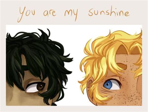 Sunflowers And Lavender Solangelo Percy Jackson Fandom Percy Jackson