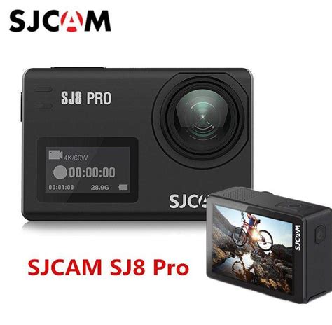 Sjcam Sj8 Pro 4k 60fps Action Camera Dual Screen Sport Camera Dv Eis