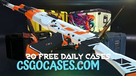 Csgocasescom 20 Free Daily Cases 5 Youtube