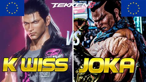 Tekken K Wiss Hwoarang Vs Joka Feng Ranked Matches Youtube