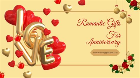 10 Best Romantic Gift Ideas For Anniversary - Amazing Gifts Idea