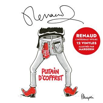 Putain d coffret Édition Limitée Coffret Renaud Vinyle album