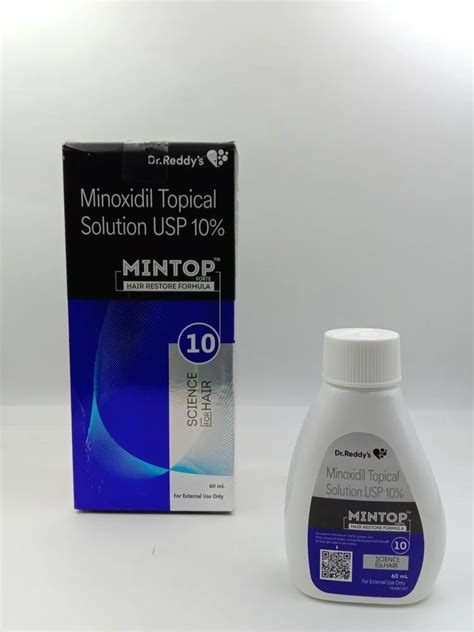 Mintop 5 Minoxidil Topical Solution Usp 5 W V At Rs 1120 Bottle In