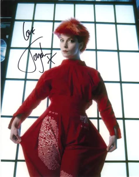 Toyah Willcox Autographe X Autograph Autogramm Dedicace Photo