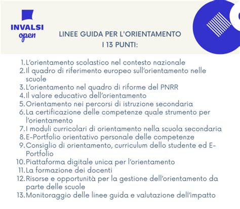 Orientamento Scolastico Le Linee Guida E Gli Obiettivi Della Riforma