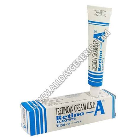 Retino A Cream Tretinoin 0 025 Tretinoin Uses Dosage Side Effects