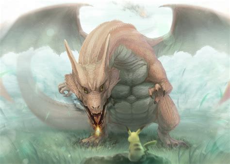 Pikachu And Charizard Showdown Hd Wallpaper