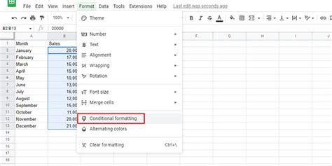 Wie Mache Ich Eine Bedingte Formatierung In Google Sheets All Things It