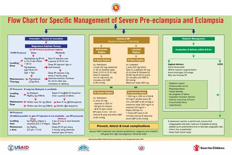 Flow Chart For Specific Management Of Severe Pre Eclampsia And