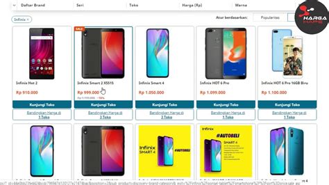 Daftar Harga Hp Infinix Update Terbaru 2020 YouTube