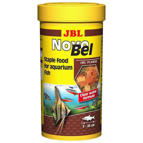 Jbl Novobel Ml Main Food Flakes For All Aquarium Fish Omypets