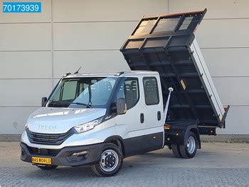 Ny Transportbil Med Tippflak Iveco Daily 35C21 3 0 210PK Automaat