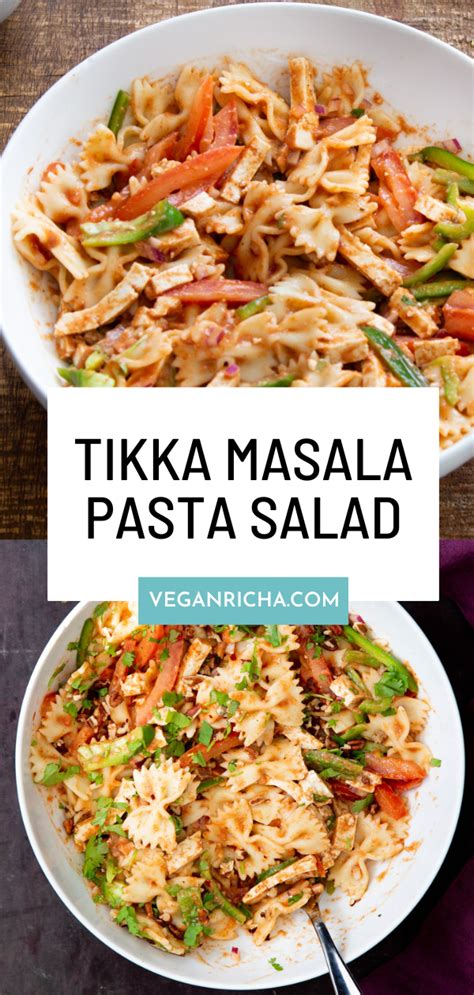 Tikka Masala Pasta Salad Vegan Richa