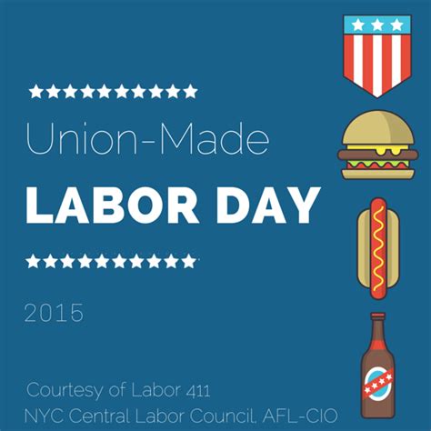 Union Made Labor Day New York City Central Labor Council