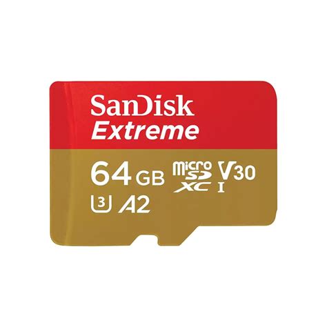 Gb Micro Sd Card Sandisk Extreme Microsd Card For