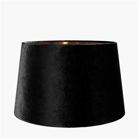 Aida Cm Black Velvet Tapered Cylinder Shade Zurleys